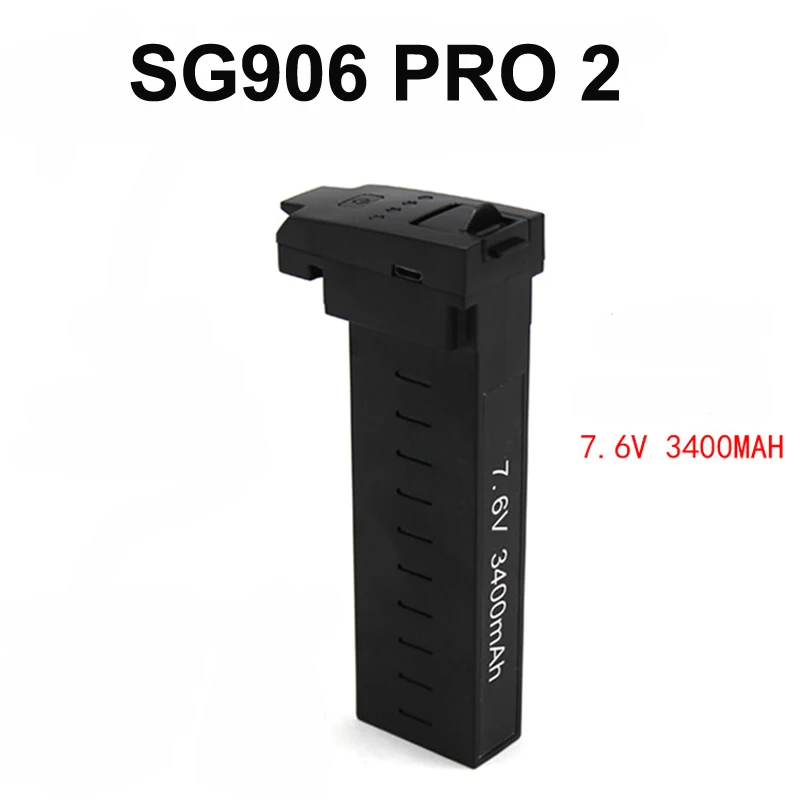 SG906 Pro 2 Drone Battery Spare Replaceable Lithium Battery 7.4V 3400mAh for SG906 Pro 2 RC Drone Helicopter Toys
SG906 Pro 2 Drone Battery Spare Replaceable Lithium Battery 7.4V 3400mAh for SG906 Pro 2 RC Drone Helicopter Toys