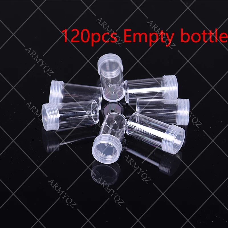 120 Bottles Diamond Painting Accessories Container Bottles Diamond Painting Tools Crystal Bead Storage jar (2.3X4.8CM)
120 Bottles Diamond Painting Accessories Container Bottles Diamond Painting Tools Crystal Bead Storage jar (2.3X4.8CM)