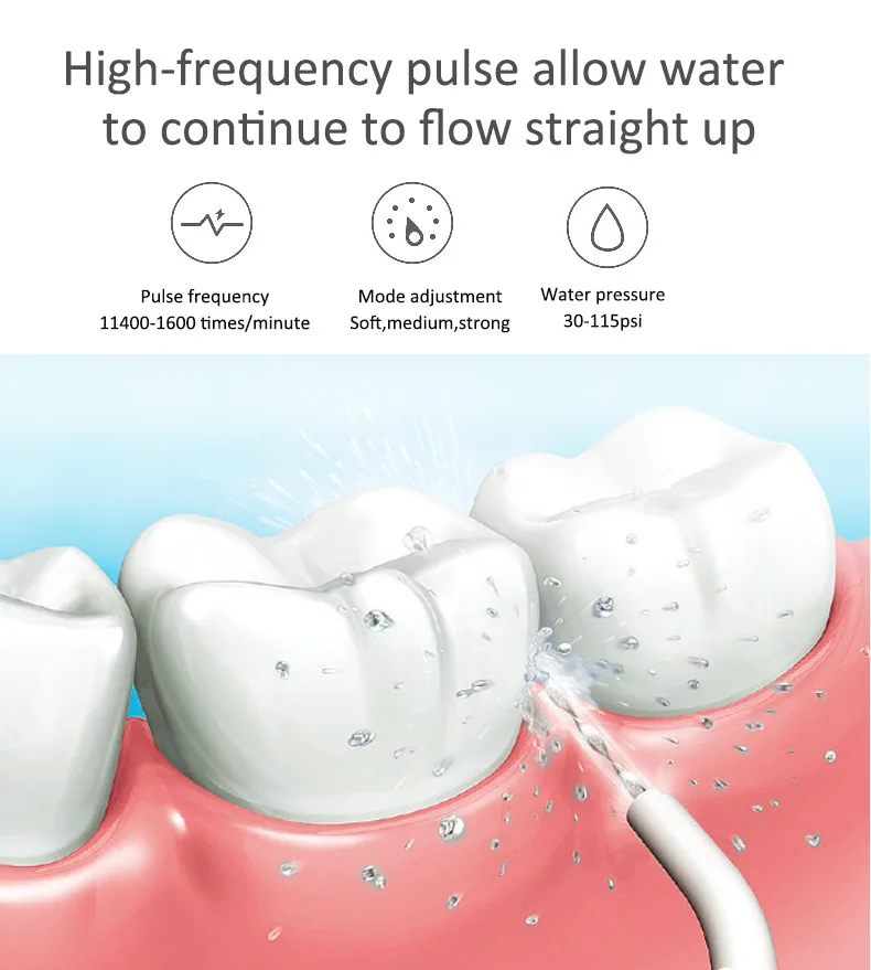 9 Modes Oral Irrigator Electric Dental Washer Tooth Cleaner Portable Household Flush Water Floss
9 Modes Oral Irrigator Electric Dental Washer Tooth Cleaner Portable Household Flush Water Floss