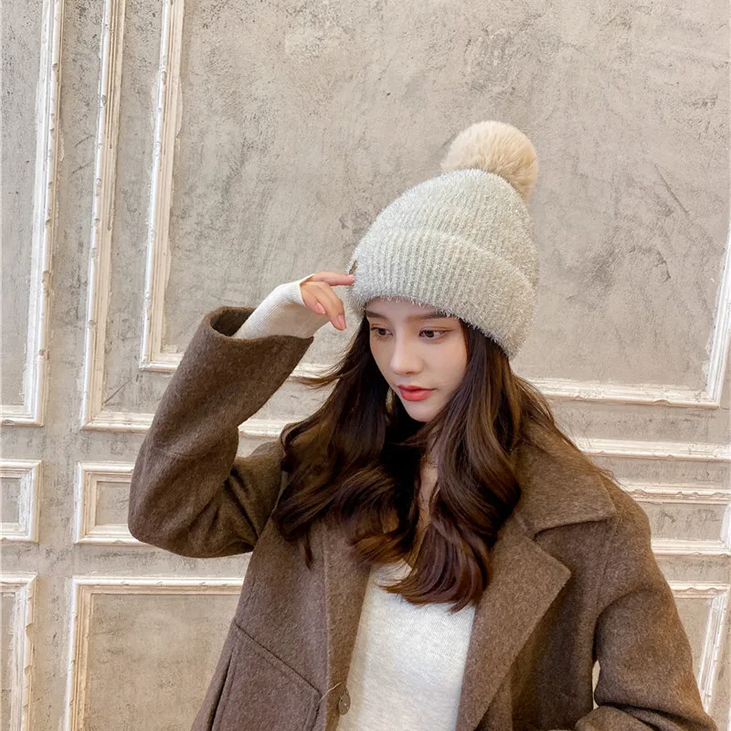 Women Winter Beret Knitting Acrylic Thick Warm Soft Hat Female Solid Letter Brimless Cap Portable Outdoor Skullies Beanie
Women Winter Beret Knitting Acrylic Thick Warm Soft Hat Female Solid Letter Brimless Cap Portable Outdoor Skullies Beanie