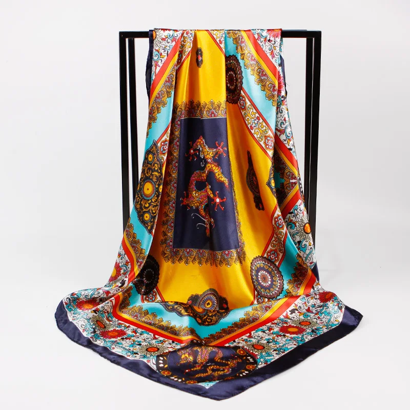 40Style Silk Scarves Women Foulard 90*90cm Square Head Scarf Ladies Shawl Wrap Muffler Pareo Bandanna Chiffon Hijab Poncho
40Style Silk Scarves Women Foulard 90*90cm Square Head Scarf Ladies Shawl Wrap Muffler Pareo Bandanna Chiffon Hijab Poncho