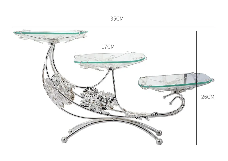 European-Style Classic Crystal Glass Fruit Plate Retro Light Luxury Hotel Club Dessert Pastry Decorative Tray
European-Style Classic Crystal Glass Fruit Plate Retro Light Luxury Hotel Club Dessert Pastry Decorative Tray