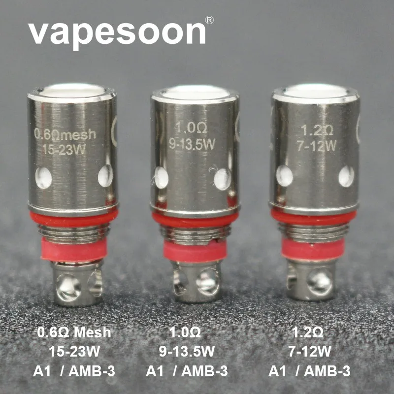 50 шт. Vapesoon Замена core Pal II 0.6ohm сетка 1.2ohm 1.0ohm Обычная катушка для артериального Pal II Pod Комплект
50 шт. Vapesoon Замена core Pal II 0.6ohm сетка 1.2ohm 1.0ohm Обычная катушка для артериального Pal II Pod Комплект