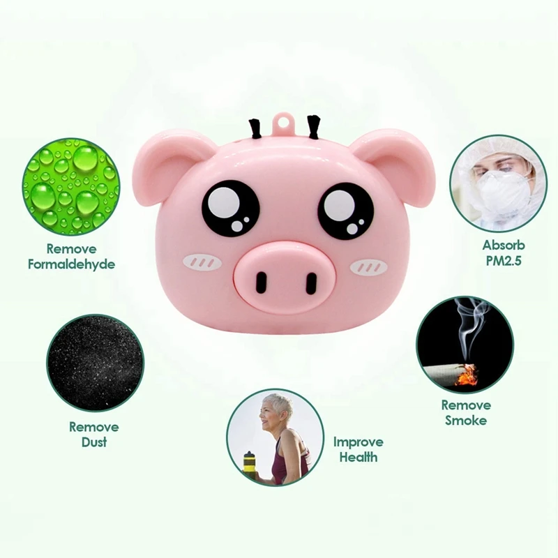 2Set Mini Air Purifier Personal Travel, Home Cartoon Wearable Air Purifier Necklace USB Charging Air Cleaner Pink & Blue
2Set Mini Air Purifier Personal Travel, Home Cartoon Wearable Air Purifier Necklace USB Charging Air Cleaner Pink & Blue