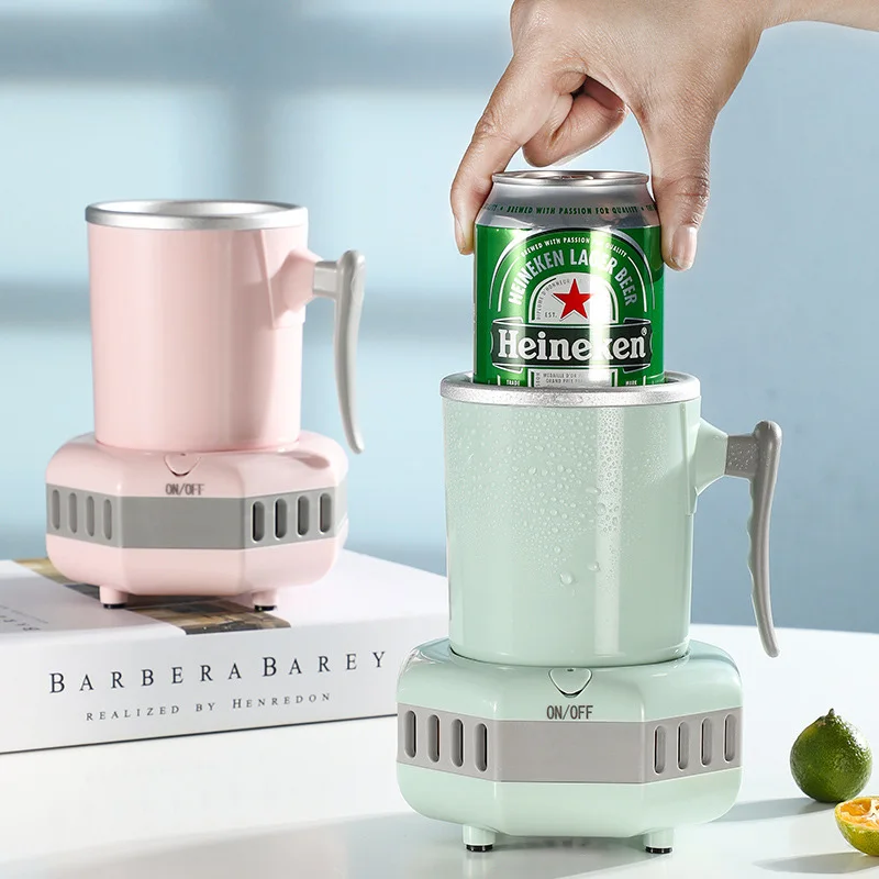 Portable Refrigerator for Drink Quick Cooling Cup Fast Cooling Mini Cooler Small Electric Summer Drink Cooler
Portable Refrigerator for Drink Quick Cooling Cup Fast Cooling Mini Cooler Small Electric Summer Drink Cooler