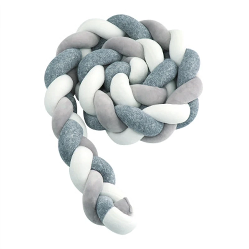 Knot Newborn Bumper Knot Long Baby Bed Bumper Cot Crib stroller Protector Weaving Knot Pillow Bumper Handmade Braid Knotted
Knot Newborn Bumper Knot Long Baby Bed Bumper Cot Crib stroller Protector Weaving Knot Pillow Bumper Handmade Braid Knotted