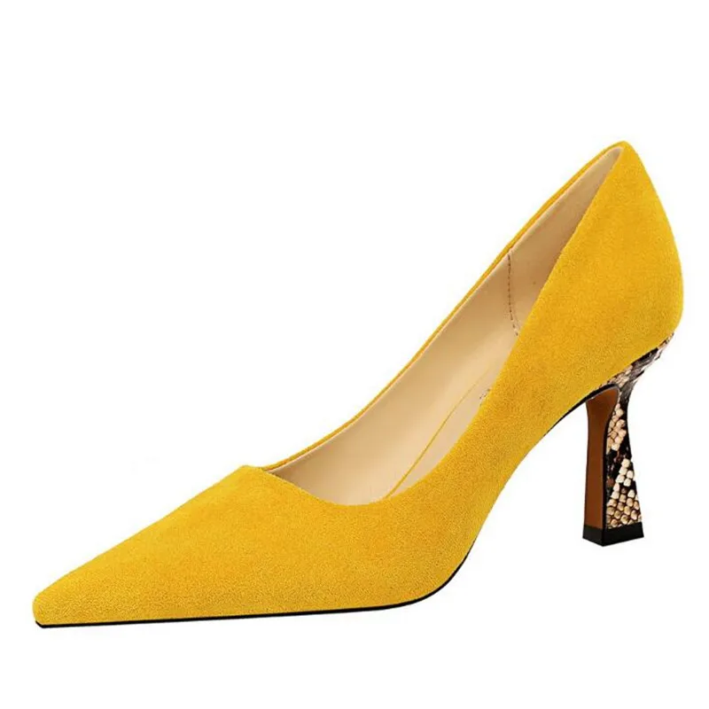 Faux Suede Women Pumps High Heels Women Shoes Fashion Lady Shoes Pointed Toe Thin Heels Ladies Shoes 2019 New Party Shoes Woman
Faux Suede Women Pumps High Heels Women Shoes Fashion Lady Shoes Pointed Toe Thin Heels Ladies Shoes 2019 New Party Shoes Woman