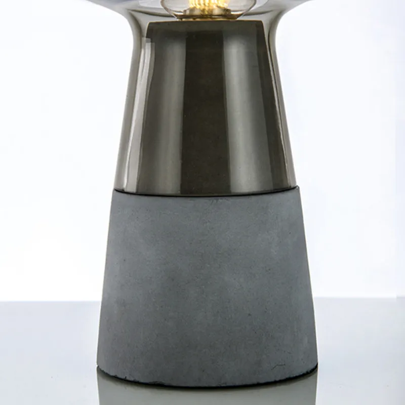 Vintage table lamp Smoke Grey Bed Side lamp living room concrete lamp Reading Living Room Home Offices glass table lamp
Vintage table lamp Smoke Grey Bed Side lamp living room concrete lamp Reading Living Room Home Offices glass table lamp