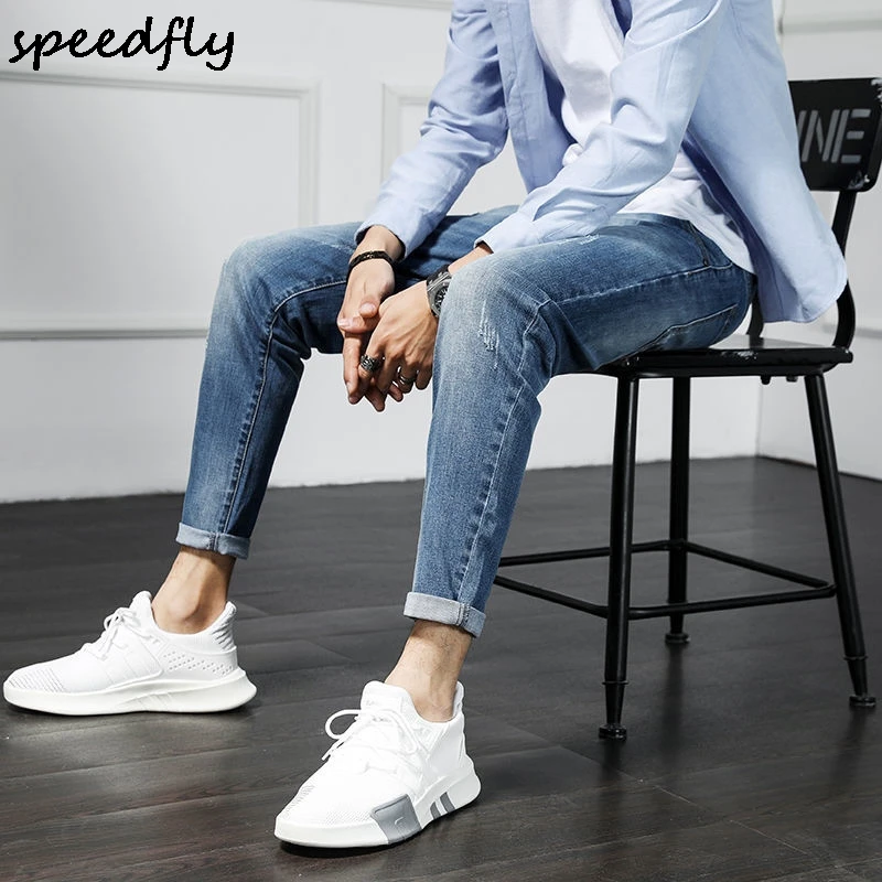 New Arrivals Men's Straight Jeans Distressed Denim Pants Winter Ripped Denim Trousers
New Arrivals Men's Straight Jeans Distressed Denim Pants Winter Ripped Denim Trousers