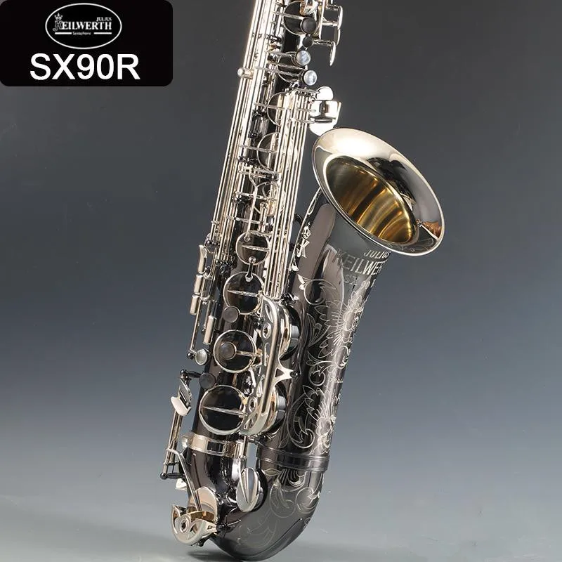 Тенор saxophoneTop 95% копия Германия JK SX90R Keilwerth черный тенор Sax Профессиональный