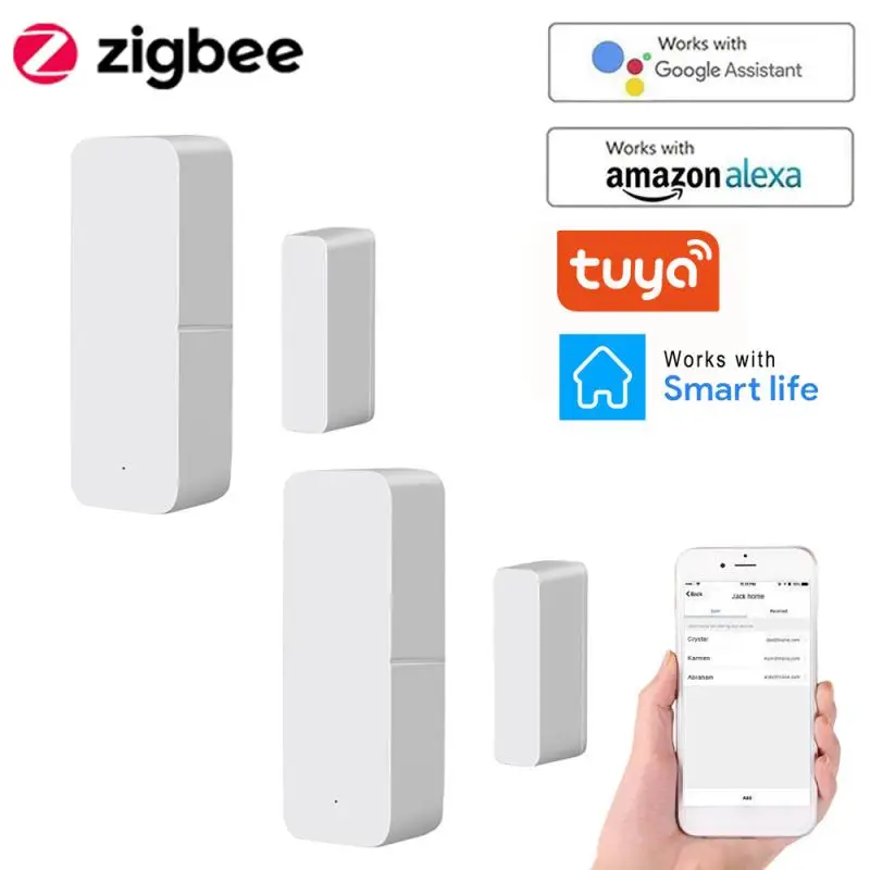 Tuya Smart ZigBee Door Window Contact Sensor Smart Home Wireless Door Detectors Open/Close APP Remote Alarm
Tuya Smart ZigBee Door Window Contact Sensor Smart Home Wireless Door Detectors Open/Close APP Remote Alarm