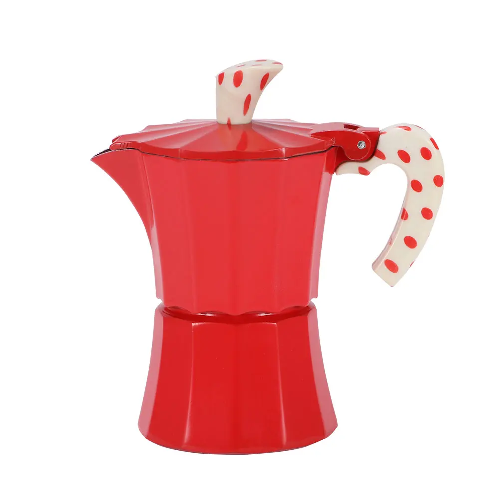 Coffee Maker Aluminum Mocha Espresso Percolator Pot Wooden Handle Coffee Maker Moka Pot 1 cup/3 cup/6 cup Stovetop Coffee Maker
Coffee Maker Aluminum Mocha Espresso Percolator Pot Wooden Handle Coffee Maker Moka Pot 1 cup/3 cup/6 cup Stovetop Coffee Maker