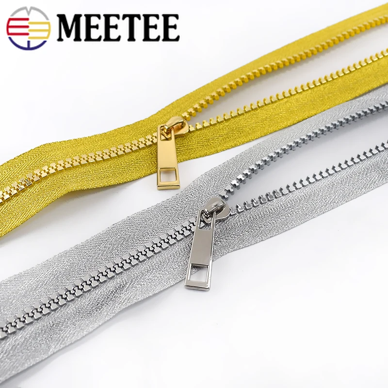2/4yards 5# Resin Zipper for Sewing Gold Silver Open-End Zippers Jackets Coat Clothing DIY Hometextile Crafts Bag Accessories 
2/4yards 5# Resin Zipper for Sewing Gold Silver Open-End Zippers Jackets Coat Clothing DIY Hometextile Crafts Bag Accessories