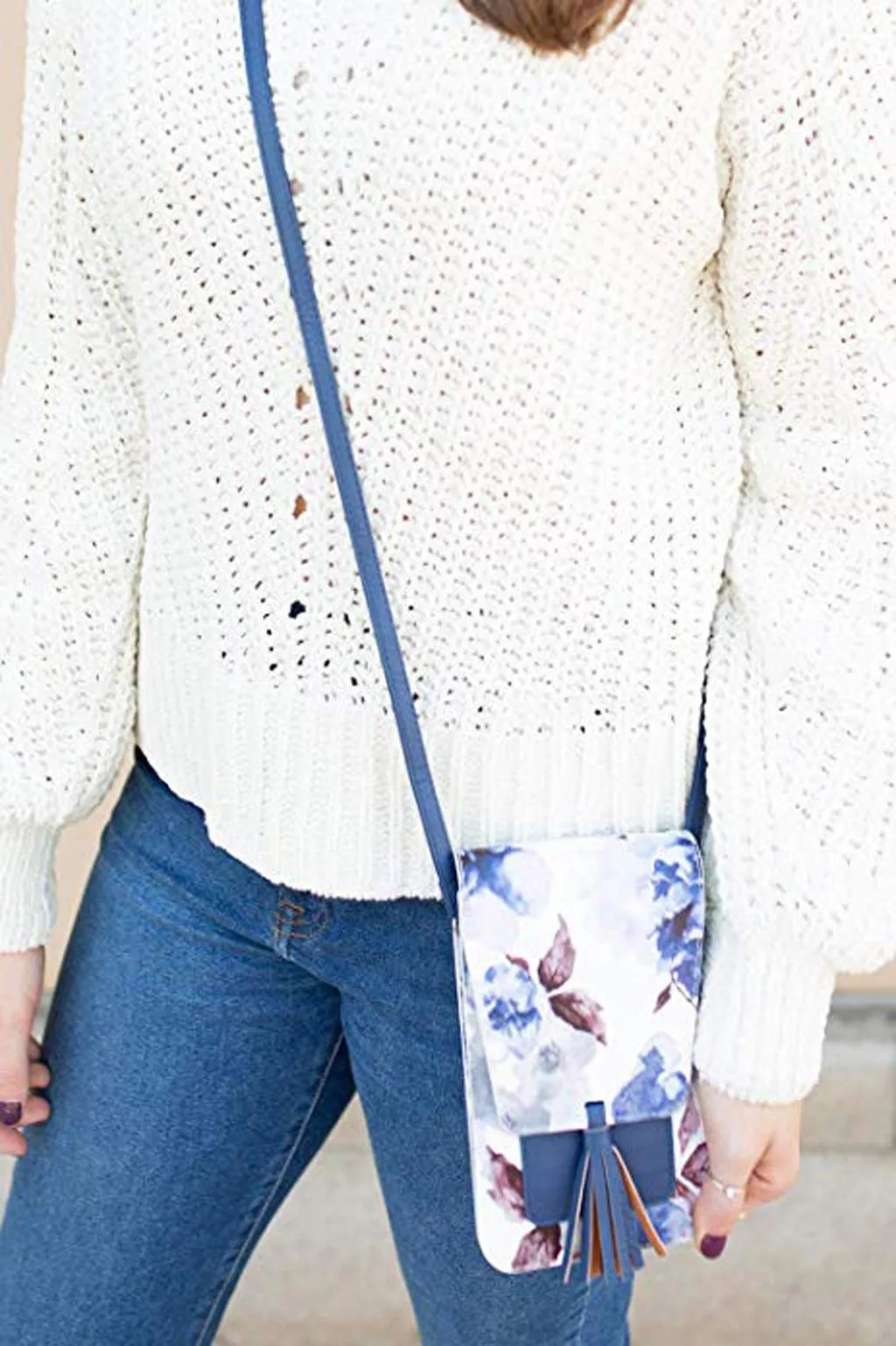 Leather Handbag Floral Print Tassel Shoulder Bag Famous Brand Designer Crossbody Bags 2020 Fashion Mobile Phone Bags Clutch
Leather Handbag Floral Print Tassel Shoulder Bag Famous Brand Designer Crossbody Bags 2020 Fashion Mobile Phone Bags Clutch