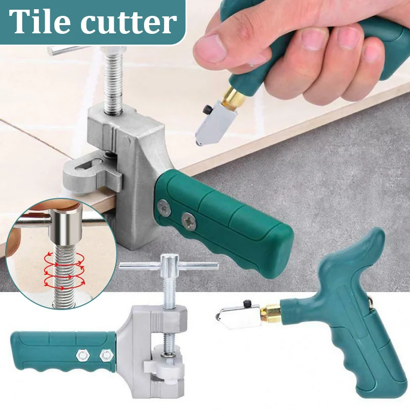 Tile Cutter Tool High-Strength Cutter Tile Handheld Multi-Function Portable Opener Home Tile Cutter Diamond Cutting Hand Tools
Tile Cutter Tool High-Strength Cutter Tile Handheld Multi-Function Portable Opener Home Tile Cutter Diamond Cutting Hand Tools