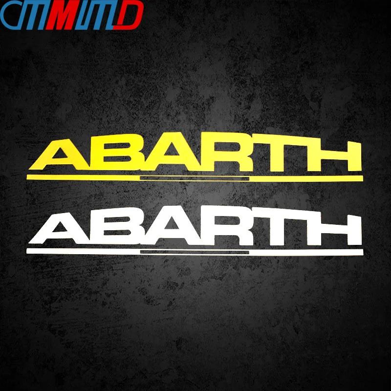 Стайлинг автомобиля 3D металлический итальянский Abarth никелевая Автомобильная