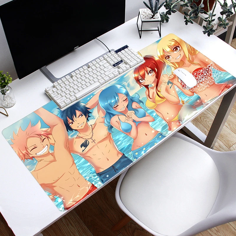 Large Size Gaming Mouse Pad Anti-slip Natural Rubber PC Computer Gamer Mousepad Of Fairy Tail Design Desk Mat Locking Edge
Large Size Gaming Mouse Pad Anti-slip Natural Rubber PC Computer Gamer Mousepad Of Fairy Tail Design Desk Mat Locking Edge