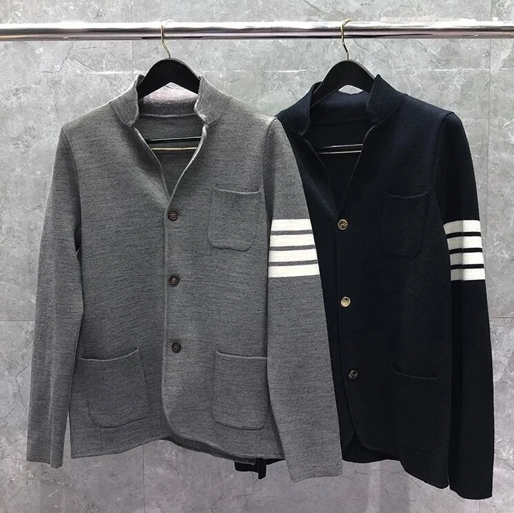 2021 Fashion Brand Jacket Men Casual Suit Slim Fit Men's Cardigan Clothing Autumn And Winter Single Breasted Thick Coat
2021 Fashion Brand Jacket Men Casual Suit Slim Fit Men's Cardigan Clothing Autumn And Winter Single Breasted Thick Coat