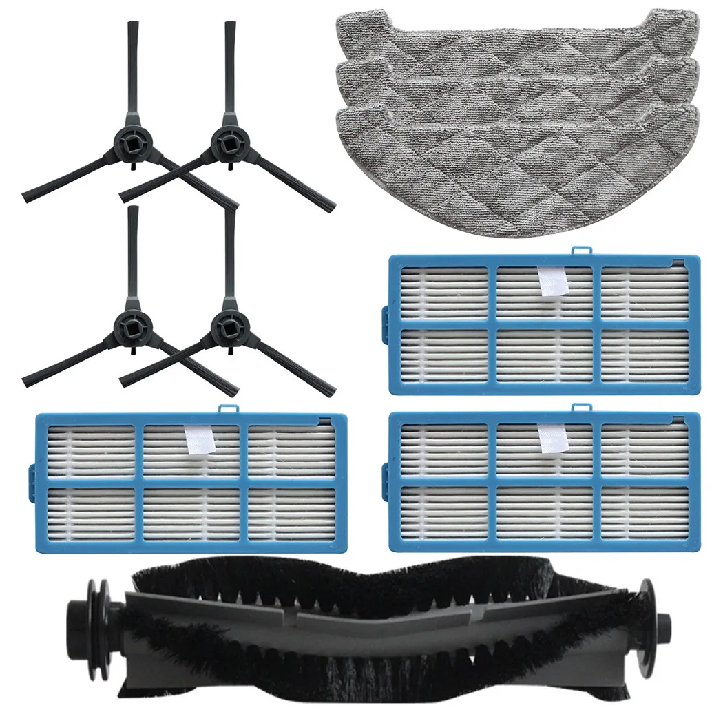 11Pc/Set Roller Brush Side Brushes Mop Cloths Filters Replacement Kit For Proscenic 850T Robotic Vacuum Cleaner Spare Parts Mops
11Pc/Set Roller Brush Side Brushes Mop Cloths Filters Replacement Kit For Proscenic 850T Robotic Vacuum Cleaner Spare Parts Mops