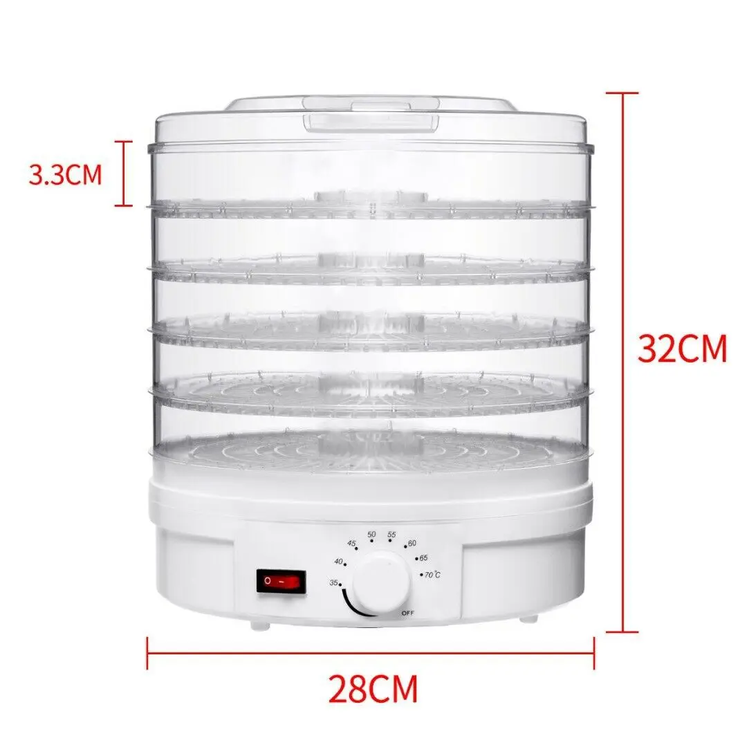110v Rules 220v Euro rules 5 layer fruit and vegetable dryer 350W
110v Rules 220v Euro rules 5 layer fruit and vegetable dryer 350W