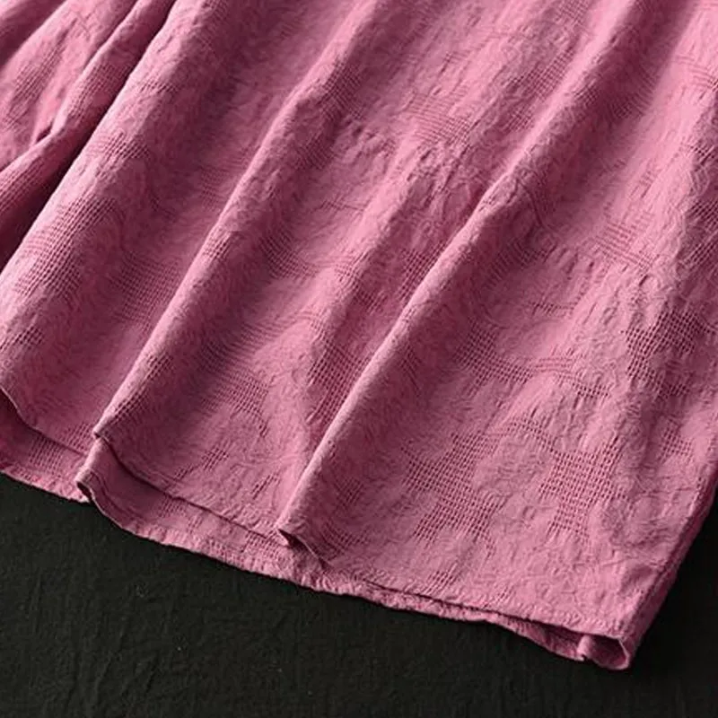 Johnature 2021 Autumn New Retro Jacquard Turn-down Collar Button Long Sleeve Shirt Cotton Linen Comfortable All-match Women Tops
Johnature 2021 Autumn New Retro Jacquard Turn-down Collar Button Long Sleeve Shirt Cotton Linen Comfortable All-match Women Tops