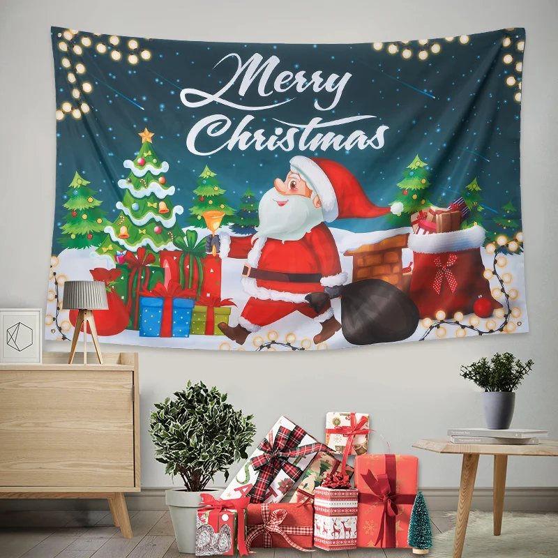 Рождественский Фон тканевый Настенный декор подвесная ткань спальня гостиная сцена висячий холст 
Рождественский Фон тканевый Настенный декор подвесная ткань спальня гостиная сцена висячий холст