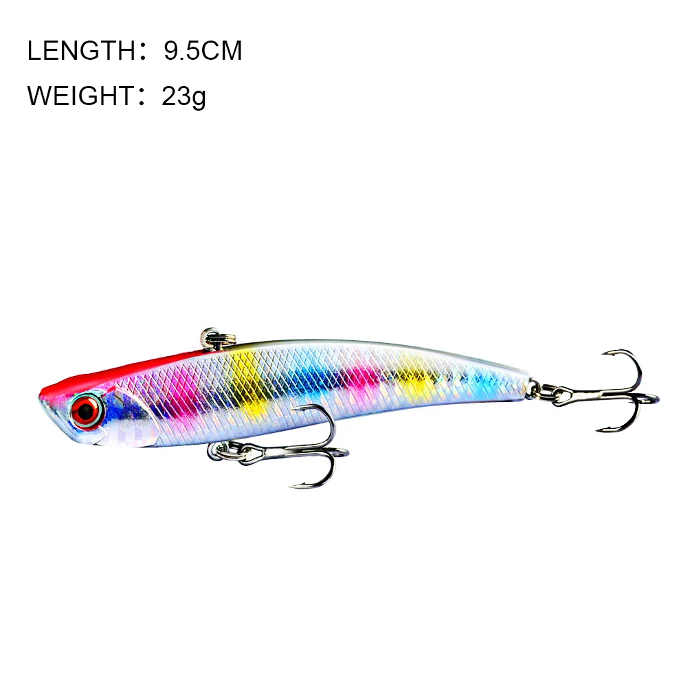 1pcs 9.5 Cm/23g Tough Fishing Lure VIB Rattlin Hook Fishing Sinking Vibration Rattlin Hooktion Bait Pencils Fishing Lure Tackle
1pcs 9.5 Cm/23g Tough Fishing Lure VIB Rattlin Hook Fishing Sinking Vibration Rattlin Hooktion Bait Pencils Fishing Lure Tackle