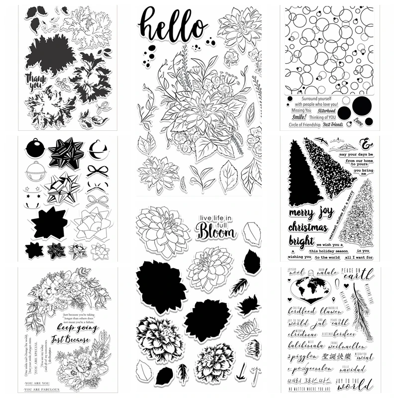 Mix Flower Letter Clear Stamp/seals Transparent Silicone for Diy Scrapbooking/photo Album Craft Decorative Clear Stamp 2021
Mix Flower Letter Clear Stamp/seals Transparent Silicone for Diy Scrapbooking/photo Album Craft Decorative Clear Stamp 2021
