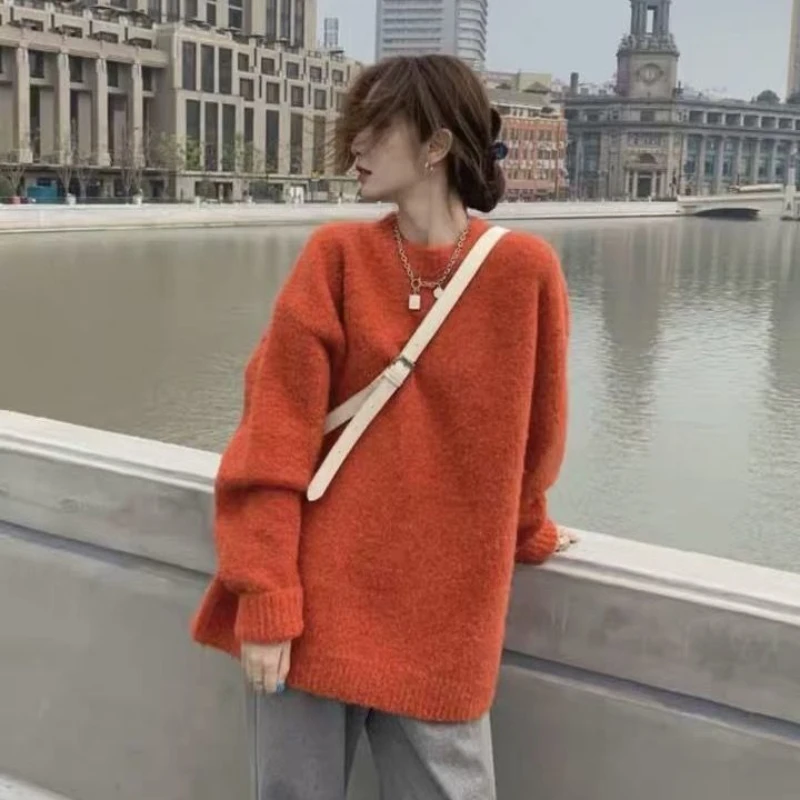 Turtleneck Women Loose Lazy Wear Thick Autumn and Winter Design Feeling Small Group Long Knitted Jacket
Turtleneck Women Loose Lazy Wear Thick Autumn and Winter Design Feeling Small Group Long Knitted Jacket