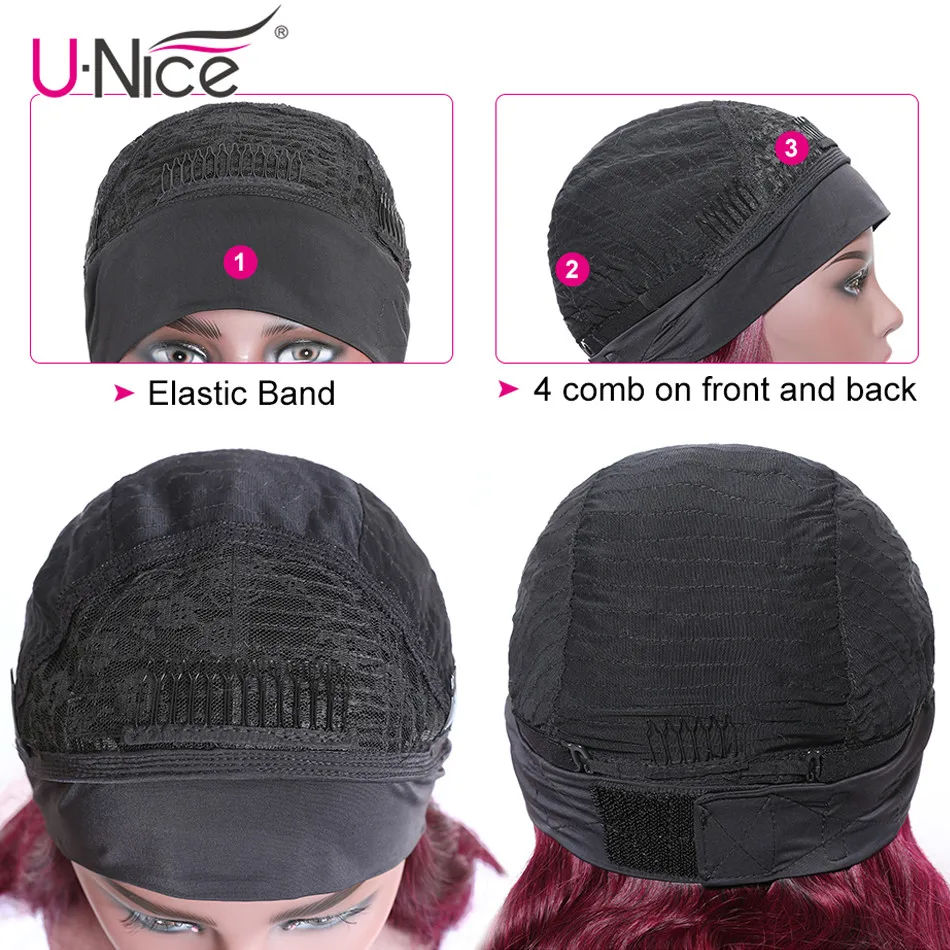 UNice Headband Wig Ombre 1B99J Body Wave Glueless Human Hair Wig for Women Full Machine Wear and Go Wig 150% Density
UNice Headband Wig Ombre 1B99J Body Wave Glueless Human Hair Wig for Women Full Machine Wear and Go Wig 150% Density