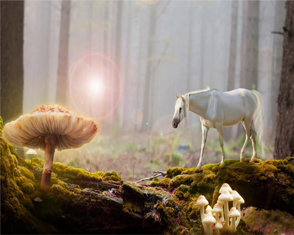 Wallpaper 3d Fantasy Forest White Horse Mushroom 3D Wallpaper Living Room Bedroom Decorative 3d Mural Wallpaper
Wallpaper 3d Fantasy Forest White Horse Mushroom 3D Wallpaper Living Room Bedroom Decorative 3d Mural Wallpaper