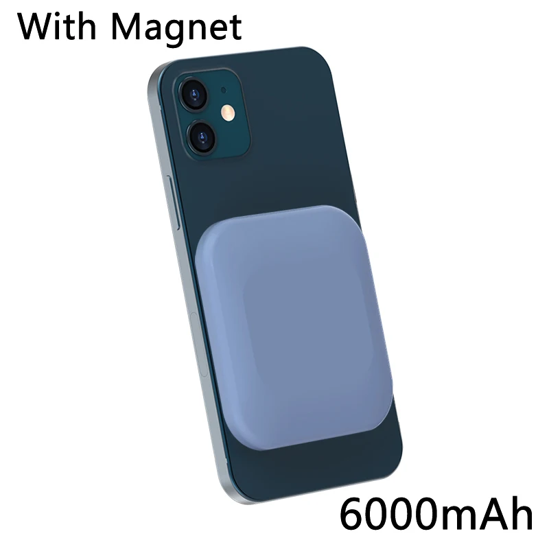 15W Magnetic Wireless Power Bank For Magsafe Charger For iphone12 12Pro 12proMax 12mini PD18W Fast Charging Mobile Phone Battery
15W Magnetic Wireless Power Bank For Magsafe Charger For iphone12 12Pro 12proMax 12mini PD18W Fast Charging Mobile Phone Battery