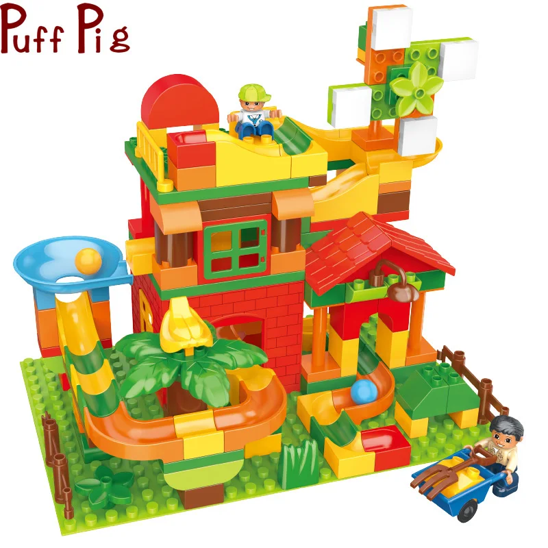 140pcs DIY Marble Race Run Block Building Blocks Farm Windmill Funnel Slide Brick Toy for Children
140pcs DIY Marble Race Run Block Building Blocks Farm Windmill Funnel Slide Brick Toy for Children