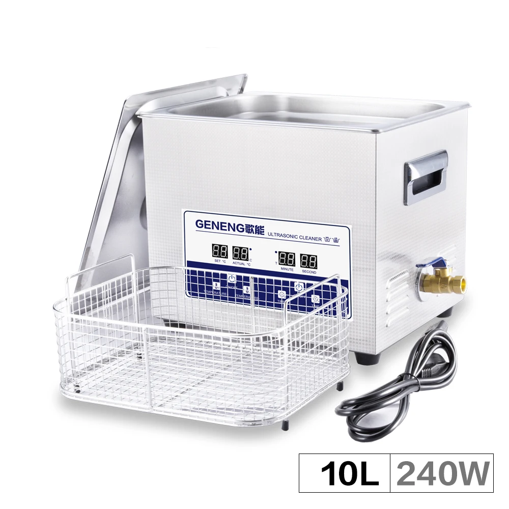4.5L Digital Ultrasonic Cleaner Bath Oil Rust Degreasing Engine Block Parts Glassware Washer Lab Equipment Hardware 6L Heater
4.5L Digital Ultrasonic Cleaner Bath Oil Rust Degreasing Engine Block Parts Glassware Washer Lab Equipment Hardware 6L Heater