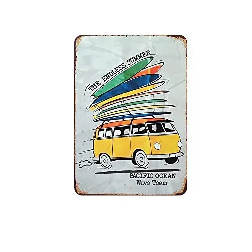 Surfing Adventure Metal Wall Poster Tin Sign Vintage BBQ Restaurant Dinner Room Cafe Shop Decor
Surfing Adventure Metal Wall Poster Tin Sign Vintage BBQ Restaurant Dinner Room Cafe Shop Decor
