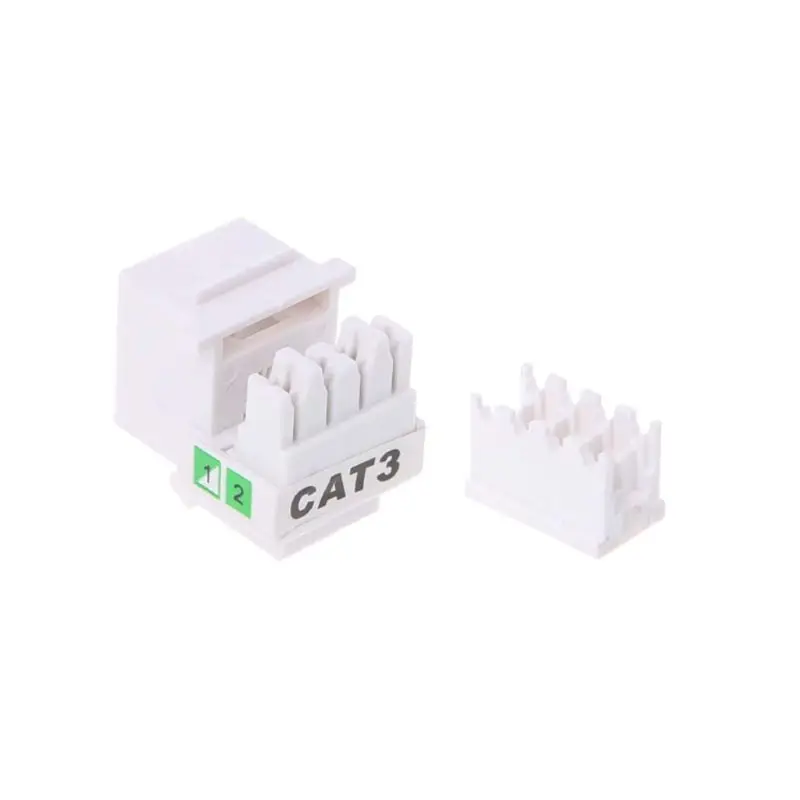 5Pcs Tool-free Telephone Module RJ11 Network CAT3 Voice Module Gold-plated Adapter Telephone Extender Keystone
5Pcs Tool-free Telephone Module RJ11 Network CAT3 Voice Module Gold-plated Adapter Telephone Extender Keystone