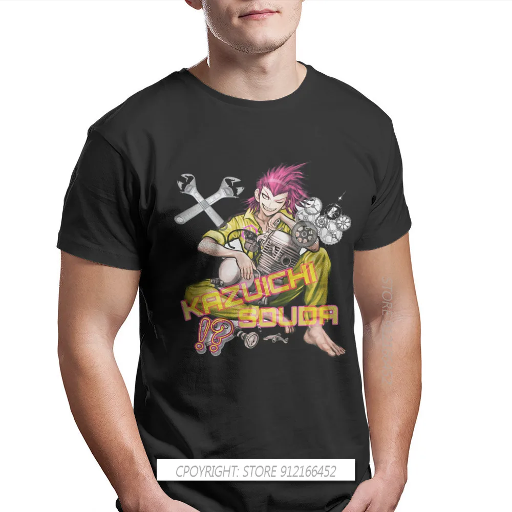Danganronpa Makoto Naegi Monokuma Game Novelty TShirt For Men KAZUICHI SOUDA O Neck Pure Cotton T Shirt Birthday Gifts Tops
Danganronpa Makoto Naegi Monokuma Game Novelty TShirt For Men KAZUICHI SOUDA O Neck Pure Cotton T Shirt Birthday Gifts Tops