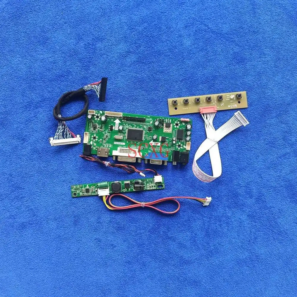 DIY Kit M.NT68676 drive controller board Screen LED LCD 30 Pin LVDS DVI VGA HDMI-compatible Fit M190PW01/M190PTN01.0 1366*768
DIY Kit M.NT68676 drive controller board Screen LED LCD 30 Pin LVDS DVI VGA HDMI-compatible Fit M190PW01/M190PTN01.0 1366*768