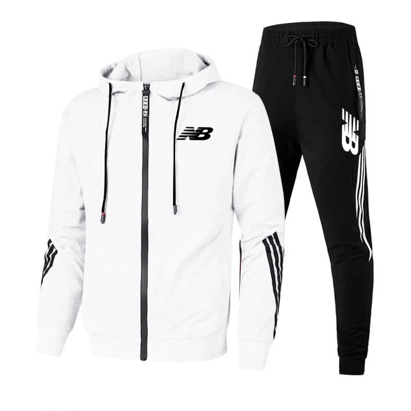 New 2 Pieces Sets Tracksuit NB Printing Men Hooded Sweatshirt+pants Pullover Hoodie Sportwear Suit Casual Sports Men Clothes
New 2 Pieces Sets Tracksuit NB Printing Men Hooded Sweatshirt+pants Pullover Hoodie Sportwear Suit Casual Sports Men Clothes