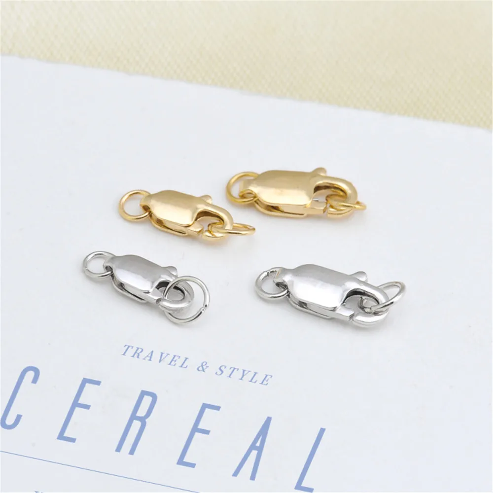 G18K gold bracelet lobster buckle spring buckle join natural pearl bracelet necklace buckle hand
G18K gold bracelet lobster buckle spring buckle join natural pearl bracelet necklace buckle hand