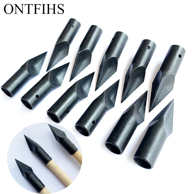 6Pcs ONTFIHS Triangular High Carbon Steel Arrow Tip Archery Compound Crossbow Can Be Inserted For Hunting
6Pcs ONTFIHS Triangular High Carbon Steel Arrow Tip Archery Compound Crossbow Can Be Inserted For Hunting