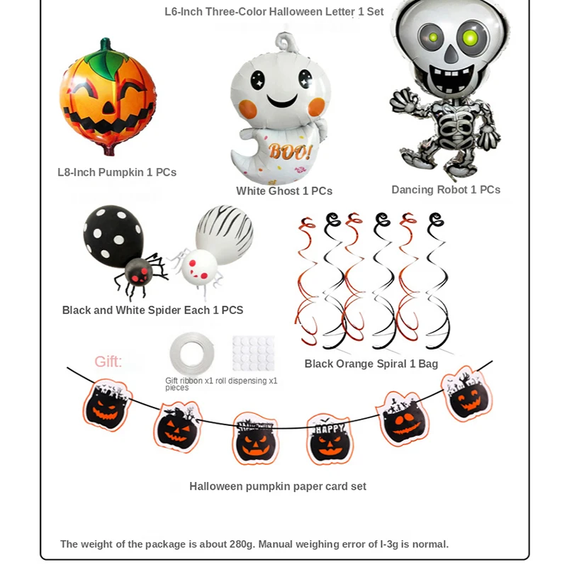 Halloween Pumpkin Skull Foil Balloons Kids Favor Halloween Party Decoration Supplies Globos Terror Toys Confetti Latex Ballon
Halloween Pumpkin Skull Foil Balloons Kids Favor Halloween Party Decoration Supplies Globos Terror Toys Confetti Latex Ballon
