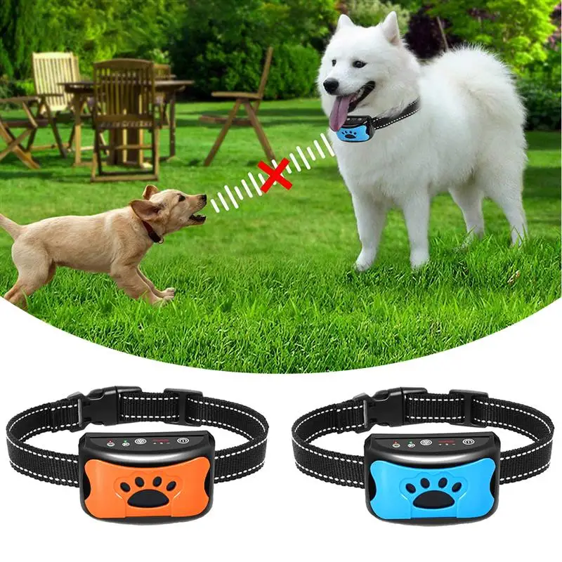 Waterproof Pet Dog Anti Bark Collar Control Train USB Rechargeable Stop Barking Pet Dog Ultrasonic Training Collars Pet Supplies
Waterproof Pet Dog Anti Bark Collar Control Train USB Rechargeable Stop Barking Pet Dog Ultrasonic Training Collars Pet Supplies