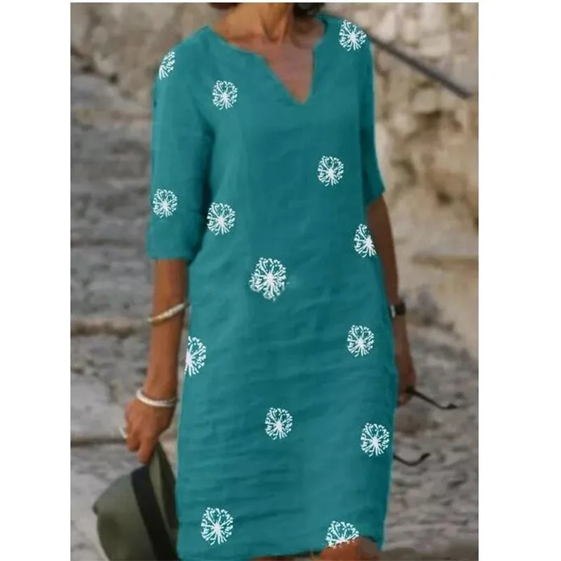 2021 New Women Printing Dress Summer V-Neck Half Sleeve A-Line Dresses Female Retro litera Vintage Loose Dress 2021 New
2021 New Women Printing Dress Summer V-Neck Half Sleeve A-Line Dresses Female Retro litera Vintage Loose Dress 2021 New