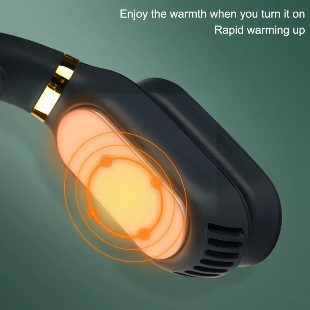 Mini Neck Fan Portable Air Conditioning Bladeless Ventilador Warm Neckband Leafless USB With Fan Rechargeable Wearable Heat V8O3
Mini Neck Fan Portable Air Conditioning Bladeless Ventilador Warm Neckband Leafless USB With Fan Rechargeable Wearable Heat V8O3