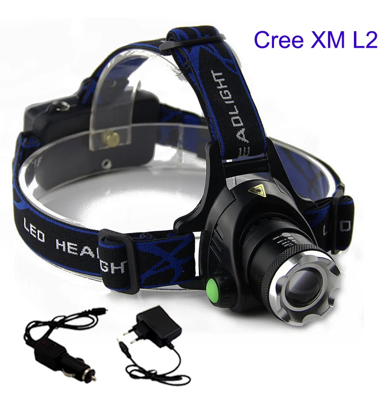 high lumens xm L2 led headlamp headlight head Light torch lampe frontale flashlight with AC charger for outdoor fishing
high lumens xm L2 led headlamp headlight head Light torch lampe frontale flashlight with AC charger for outdoor fishing