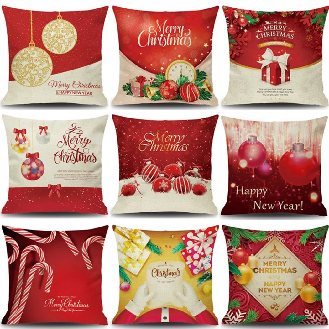Christmas Cushion Cover Xmas Decorations For Home 2021 Christmas Ornament Navidad Noel Xmas Gifts Red Series Throw Pillow Case
Christmas Cushion Cover Xmas Decorations For Home 2021 Christmas Ornament Navidad Noel Xmas Gifts Red Series Throw Pillow Case