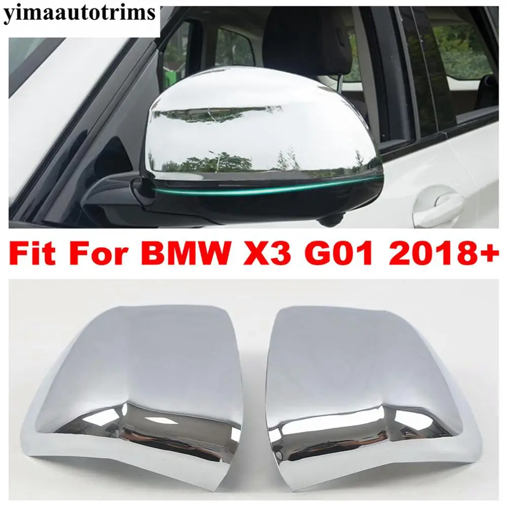 ABS Chrome Accessories Rearview Mirror Decoration Protective Cover Trim Fit For BMW X3 G01 2018 - 2021 Exterior Refit Kit
ABS Chrome Accessories Rearview Mirror Decoration Protective Cover Trim Fit For BMW X3 G01 2018 - 2021 Exterior Refit Kit