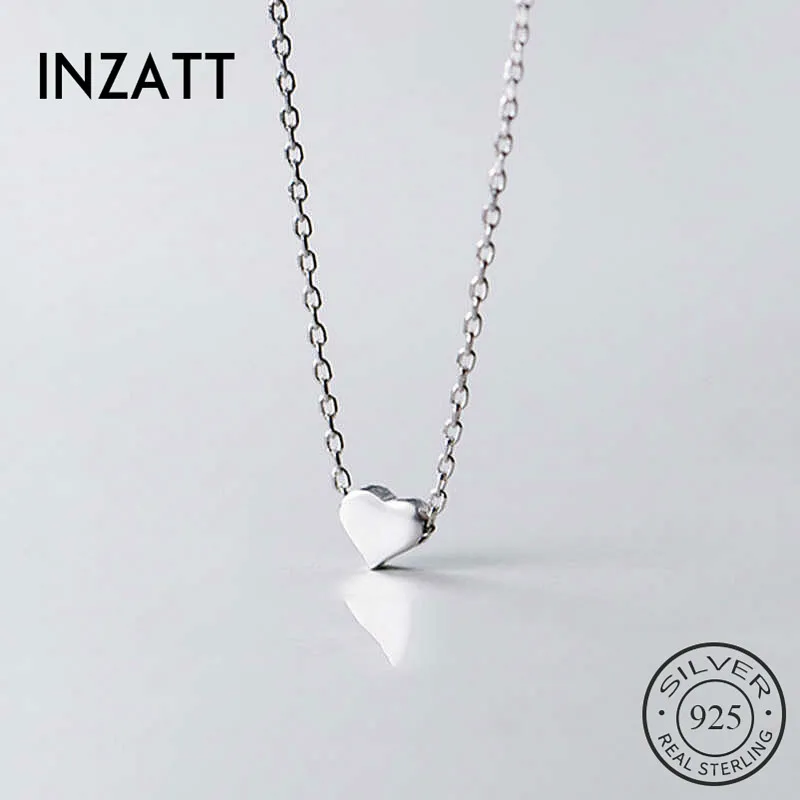 Ожерелье INZATT из настоящего стерлингового серебра 925 пробы с подвеской в форме сердца для модной женской вечеринки минималистичные ювелирны...
Ожерелье INZATT из настоящего стерлингового серебра 925 пробы с подвеской в форме сердца для модной женской вечеринки минималистичные ювелирны...