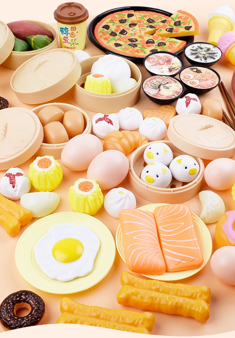84PCS Kitchen Toys Cake Food DIY Pretend Play Fruit Cutting Birthday Toys for Children Plastic Educational Baby Kids Gift GYH
84PCS Kitchen Toys Cake Food DIY Pretend Play Fruit Cutting Birthday Toys for Children Plastic Educational Baby Kids Gift GYH